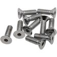 DRAG SPECIALTIES FLATHEAD SCREW (10) 5/16 - 18*1 CY - CHROME (MPB579) - DRIVEN Canada's Powersports 632393175975MPB579