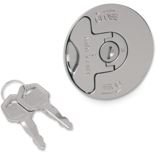 DRAG SPECIALTIES FLUSH GAS CAP LOCKING VENTED (EA) - DRIVEN Canada's Powersports DS - 390069