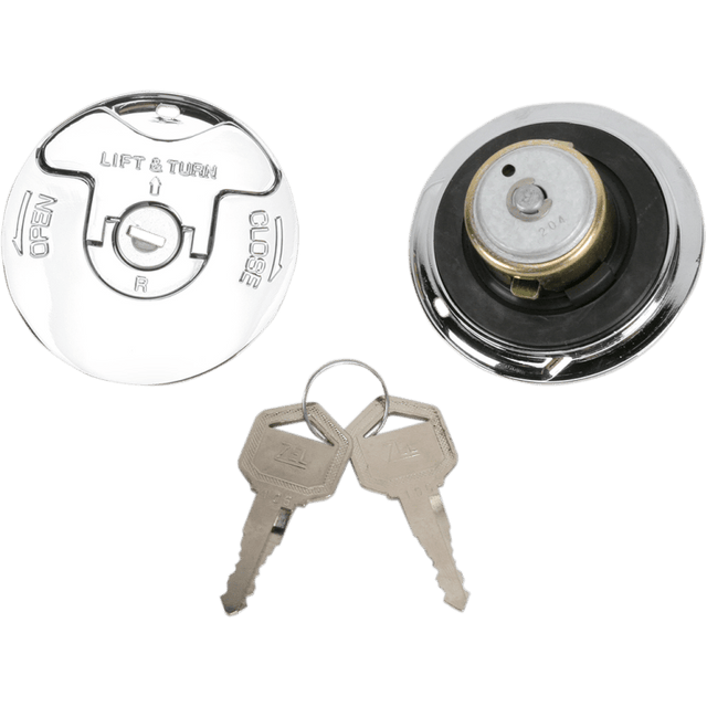 DRAG SPECIALTIES FLUSH LOCKING CAPS VENT/NOVENT (PR) - DRIVEN Canada's Powersports DS - 390079
