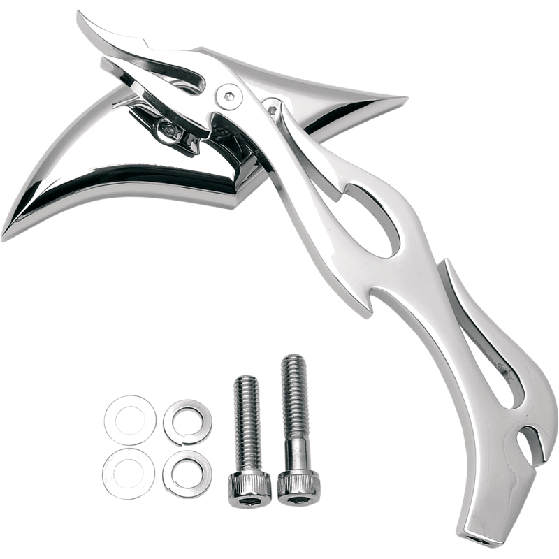 DRAG SPECIALTIES GOTHIC R/H FLAME STEM EA - DRIVEN Canada's Powersports 0640 - 0036