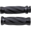 DRAG SPECIALTIES GRIP MBLACK TWISTED 81+ (17 - 0543MBD) - DRIVEN Canada's Powersports 17 - 0543MBD
