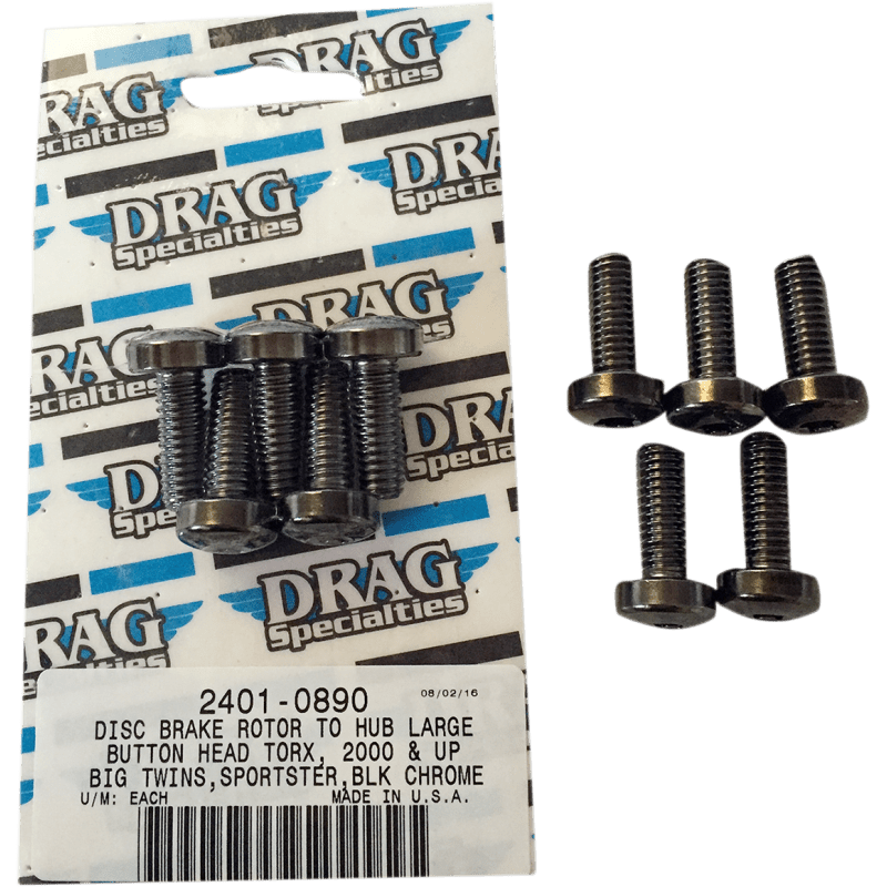 DRAG SPECIALTIES KIT ROTOR TO HUB FRNT - DRIVEN Canada's Powersports 632393677202MK771BK