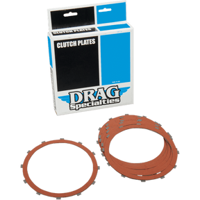 DRAG SPECIALTIES L84 - 89 B/T ORGANIC CLUTCH PLATE KIT (1131 - 0426) - DRIVEN Canada's Powersports 1131 - 0426