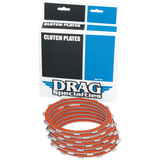 DRAG SPECIALTIES L84 - 90 ORGANIC CLUTCH PLATE KIT - DRIVEN Canada's Powersports 1131 - 0441