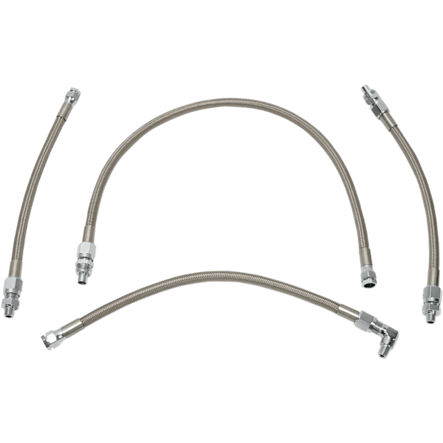 DRAG SPECIALTIES L92 - 99 SOFTAIL OIL LINE KIT (4LINES) (606002) - DRIVEN Canada's Powersports 606002