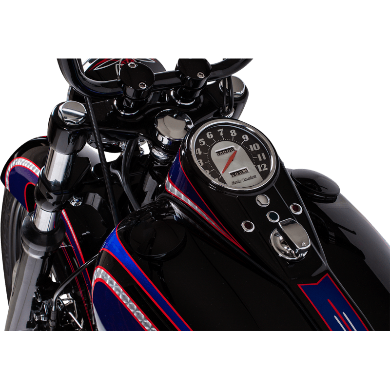 DRAG SPECIALTIES L96 - 19 N/VENTED LEFT GAS CAP W/P/PROTECT (0703 - 0200) - DRIVEN Canada's Powersports 0703 - 0200
