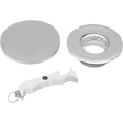 DRAG SPECIALTIES L96 - 19 N/VENTED LEFT GAS CAP W/P/PROTECT (0703 - 0200) - DRIVEN Canada's Powersports 0703 - 0200
