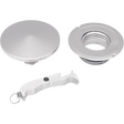 DRAG SPECIALTIES L96 - 19 VENTED RIGHT GAS CAP W/P/PROTECT (0703 - 0199) - DRIVEN Canada's Powersports 0703 - 0199
