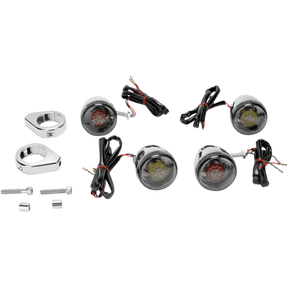 DRAG SPECIALTIES LED DEUCE T/SIGNAL KIT W/LENS - DRIVEN Canada's Powersports 2020 - 0275