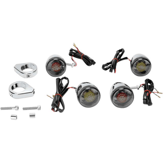 DRAG SPECIALTIES LED DEUCE T/SIGNAL KIT W/LENS - DRIVEN Canada's Powersports 2020 - 0275