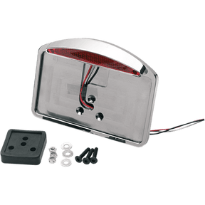 DRAG SPECIALTIES LIC PLATE ASSEM W/LED LIGHT 4X7 PLT (0906 - 6040) - DRIVEN Canada's Powersports 0906 - 6040