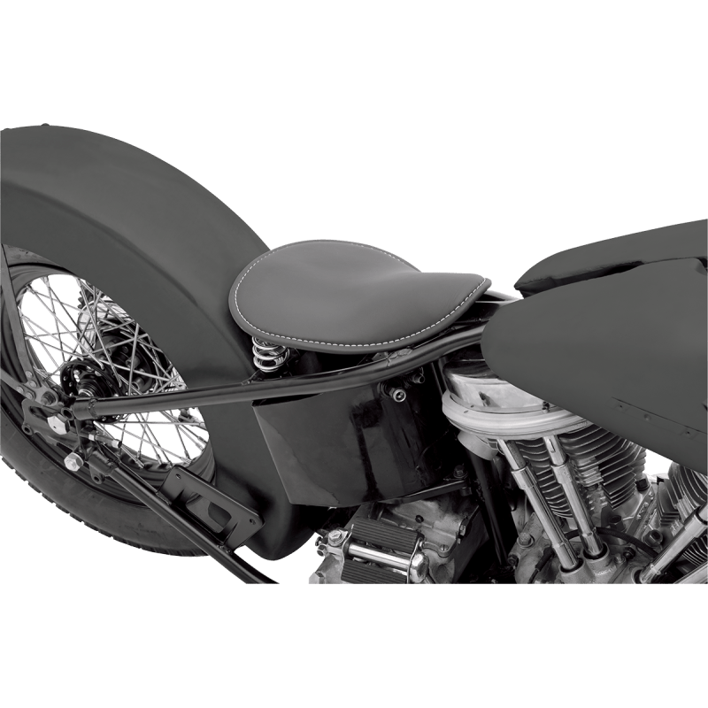DRAG SPECIALTIES LOW SOLO SEAT BLK W/STITCH - DRIVEN Canada's Powersports 0806 - 0028