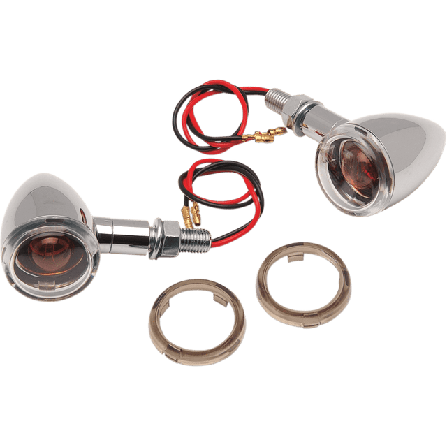 DRAG SPECIALTIES MINI DEUCE MARKER LIGHTS (PR) - DRIVEN Canada's Powersports 2040 - 0277