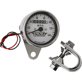 DRAG SPECIALTIES MINI MECH 140MPH SPEEDO 2:1 - DRIVEN Canada's Powersports DS - 244135