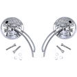 DRAG SPECIALTIES MIRROR FLAME SKL 4.5" - DRIVEN Canada's Powersports M60 - 6615C