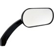 DRAG SPECIALTIES MIRROR OVAL HOTOP GLOSSBK EA (0640 - 0786) - DRIVEN Canada's Powersports 0640 - 0786