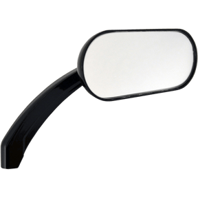 DRAG SPECIALTIES MIRROR OVAL HOTOP GLOSSBK EA (0640 - 0786) - DRIVEN Canada's Powersports 0640 - 0786