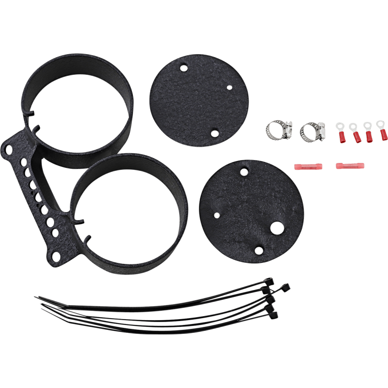 DRAG SPECIALTIES MOUNT GAGE WRNKL DOUBLE - DRIVEN Canada's Powersports T21 - 6924WB