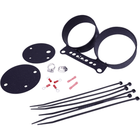 DRAG SPECIALTIES MOUNT GAGE WRNKL DOUBLE - DRIVEN Canada's Powersports T21 - 6924WB