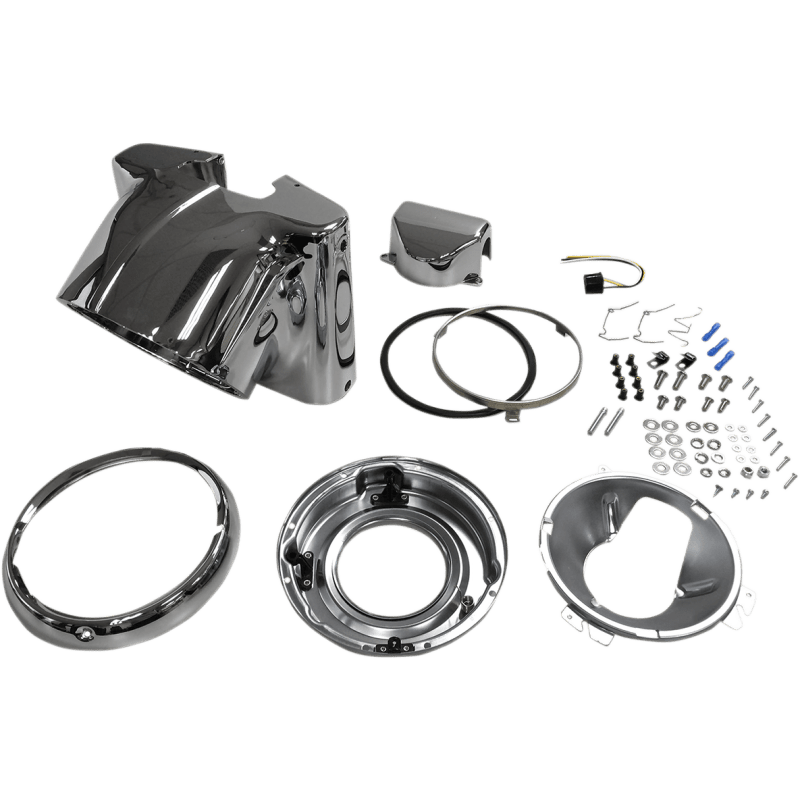 DRAG SPECIALTIES NACELLE HD.LT.CHR 00 - 17 FLST (L20 - 0629C) - DRIVEN Canada's Powersports L20 - 0629C