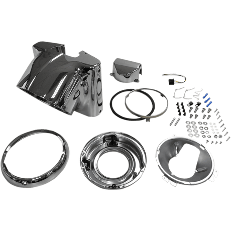 DRAG SPECIALTIES NACELLE HD.LT.CHR 00 - 17 FLST (L20 - 0629C) - DRIVEN Canada's Powersports L20 - 0629C