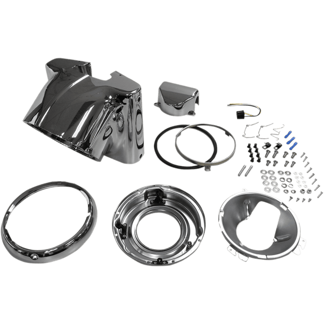 DRAG SPECIALTIES NACELLE HD.LT.CHR 00 - 17 FLST (L20 - 0629C) - DRIVEN Canada's Powersports L20 - 0629C