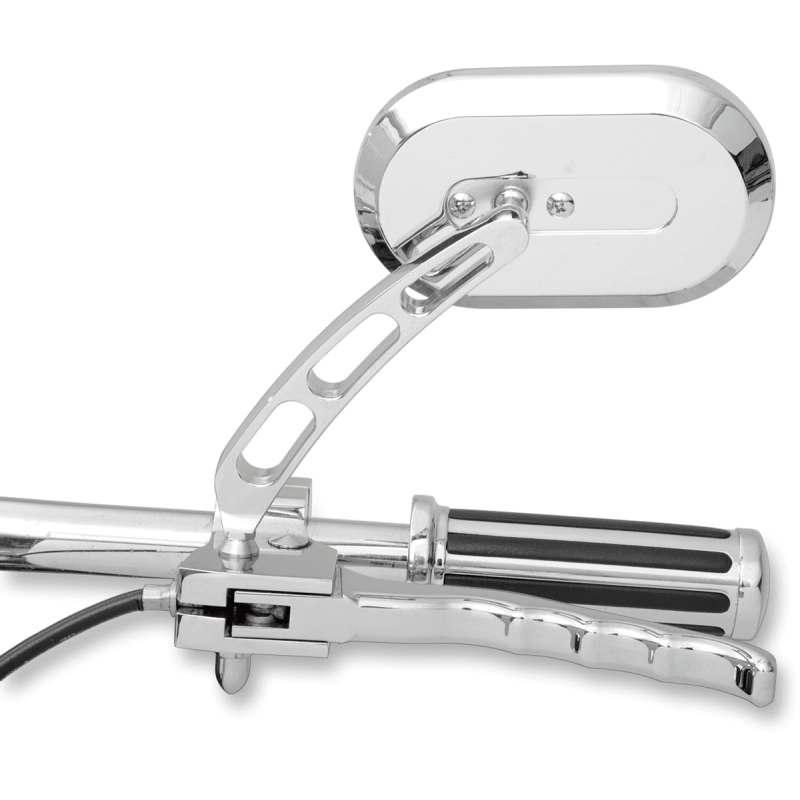 DRAG SPECIALTIES OVAL LEFT (EA) Mirror Front - Driven Powersports