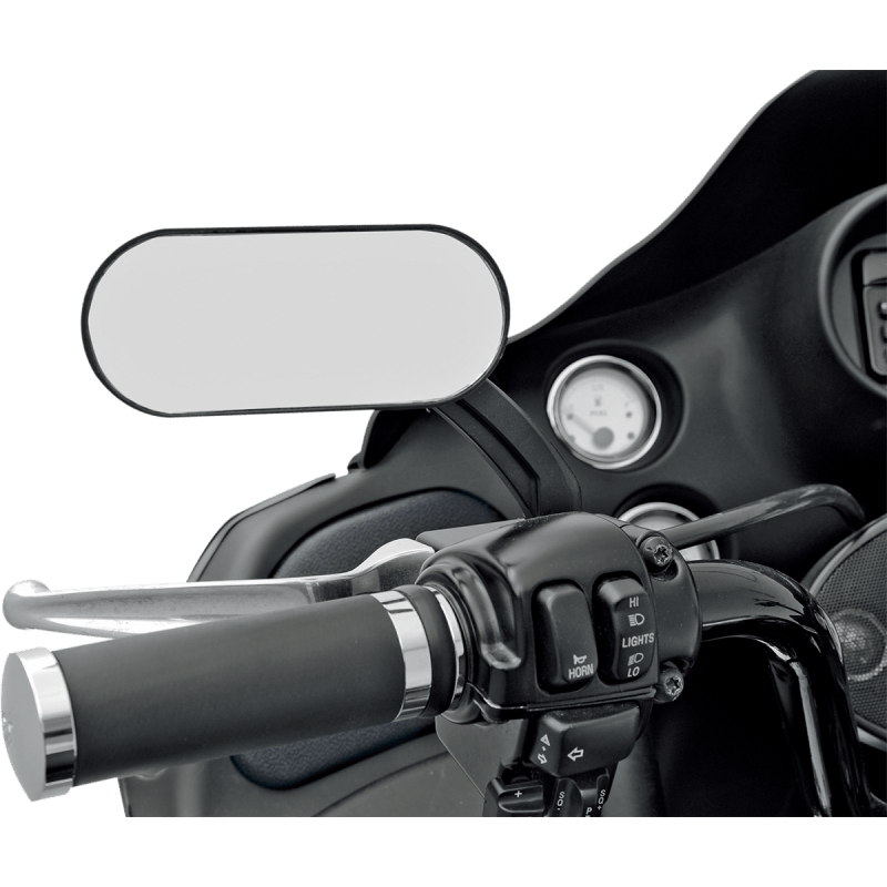 DRAG SPECIALTIES OVAL MIRROR LEFT OR RIGHT - DRIVEN Canada's Powersports 0640 - 0488