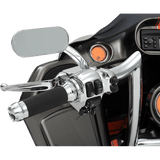 DRAG SPECIALTIES OVAL MIRROR LEFT RIGHT CHROME - DRIVEN Canada's Powersports 1901 - 0026