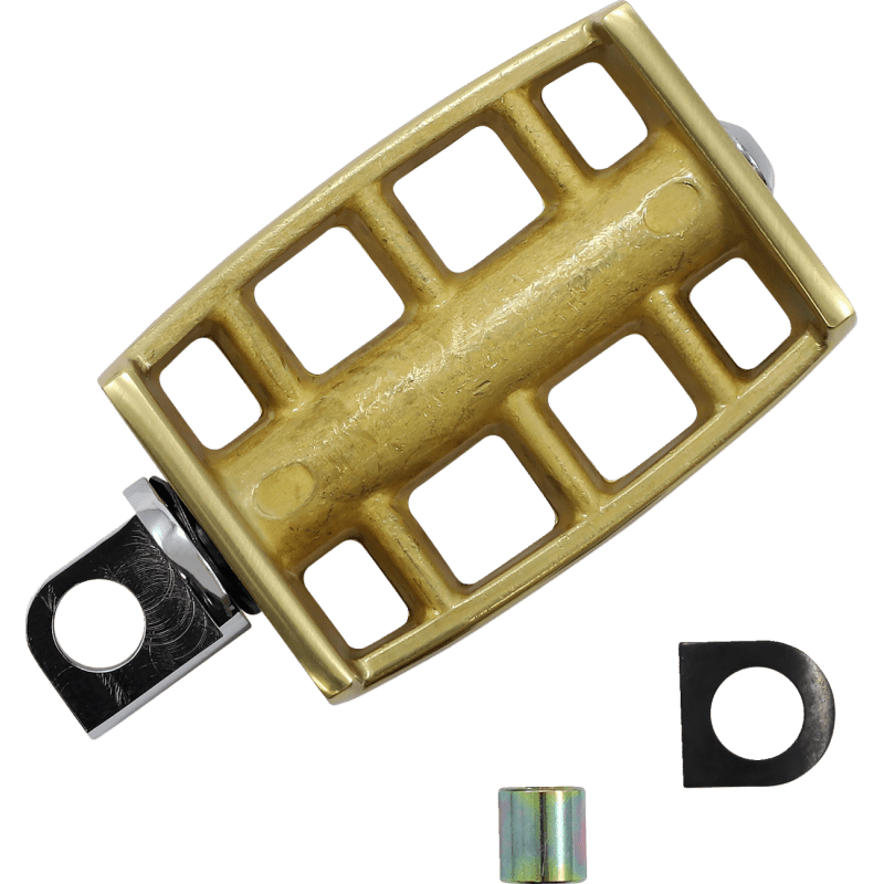 DRAG SPECIALTIES PEDAL KICKSTARTER BRASS (1112 - 0031) - DRIVEN Canada's Powersports 1112 - 0031