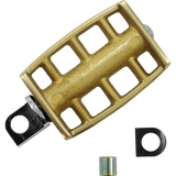 DRAG SPECIALTIES PEDAL KICKSTARTER BRASS (1112 - 0031) - DRIVEN Canada's Powersports 1112 - 0031