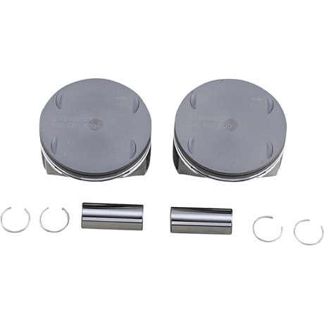 DRAG SPECIALTIES PISTONS 107".020 M8 (0911 - 0052) - DRIVEN Canada's Powersports 0911 - 0052