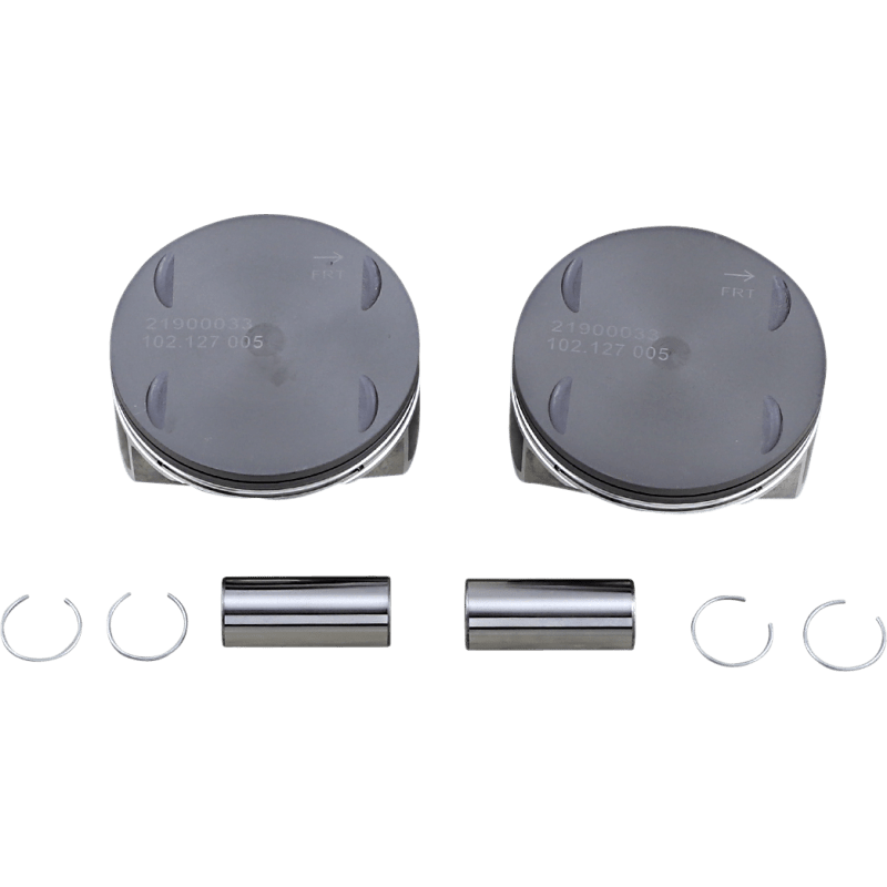 DRAG SPECIALTIES PISTONS 114".005 M8 (0911 - 0054) - DRIVEN Canada's Powersports 0911 - 0054