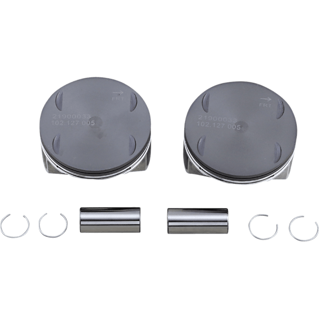 DRAG SPECIALTIES PISTONS 114".005 M8 (0911 - 0054) - DRIVEN Canada's Powersports 0911 - 0054