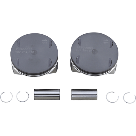 DRAG SPECIALTIES PISTONS 114".010 M8 (0911 - 0055) - DRIVEN Canada's Powersports 0911 - 0055