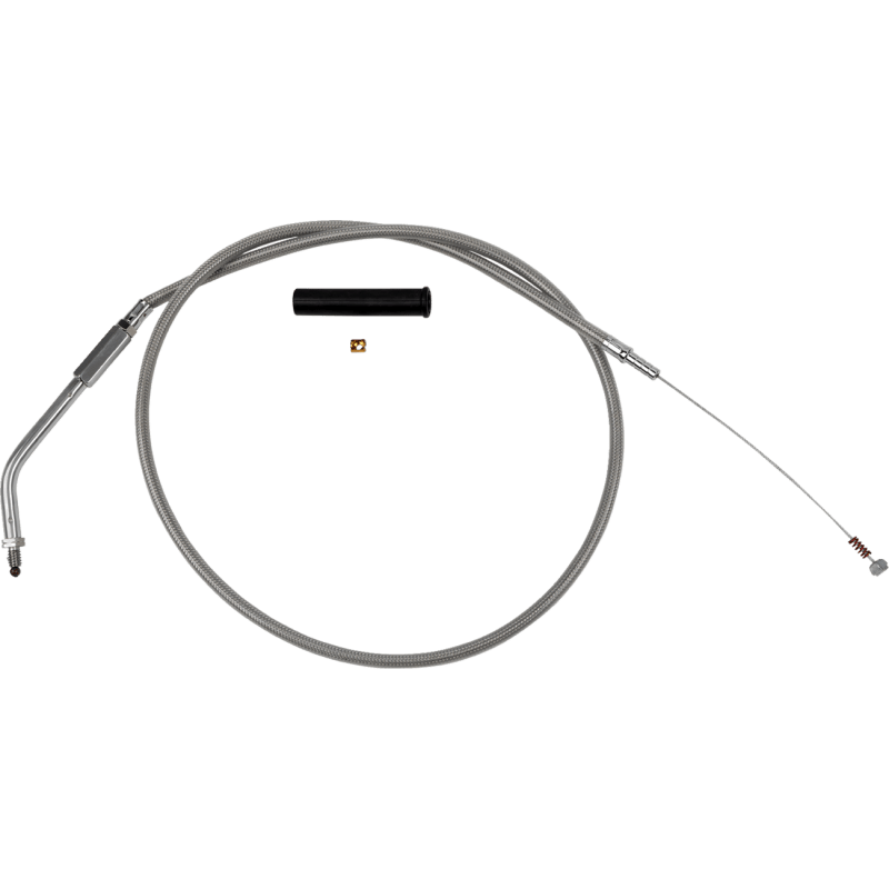 DRAG SPECIALTIES PRE96 S/STEEL IDLE CABLE (5340406B) - DRIVEN Canada's Powersports 0651 - 02415340406B