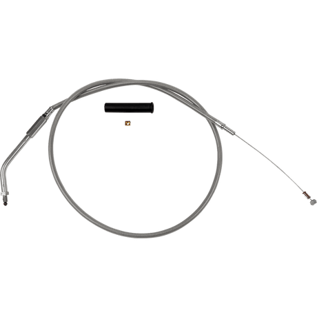 DRAG SPECIALTIES PRE96 S/STEEL IDLE CABLE (5340406B) - DRIVEN Canada's Powersports 0651 - 02415340406B
