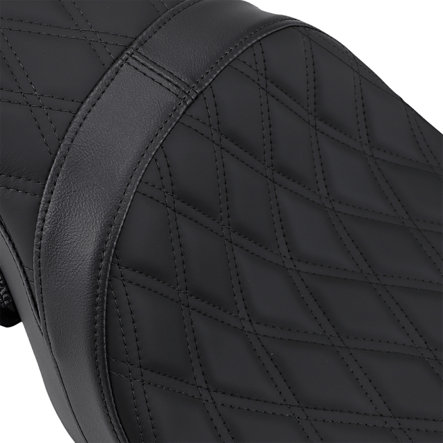 DRAG SPECIALTIES SEAT 2UP PRED DDBLK SOLR (0801 - 1270) - DRIVEN Canada's Powersports 0801 - 1270
