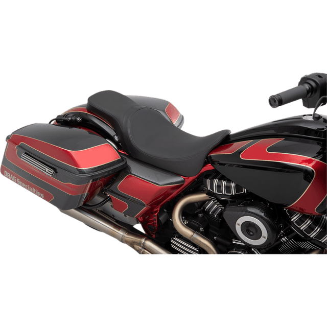 DRAG SPECIALTIES SEAT 2UP PRED SLR LTHR FL (0801 - 1269) - DRIVEN Canada's Powersports 0801 - 1269