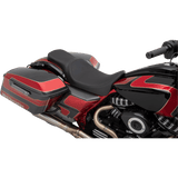 DRAG SPECIALTIES SEAT 2UP PRED VINYL FL (0801 - 1268) - DRIVEN Canada's Powersports 0801 - 1268