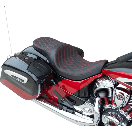DRAG SPECIALTIES SEAT LW TR DDIAM SOLR - DRIVEN Canada's Powersports 0810 - 2261