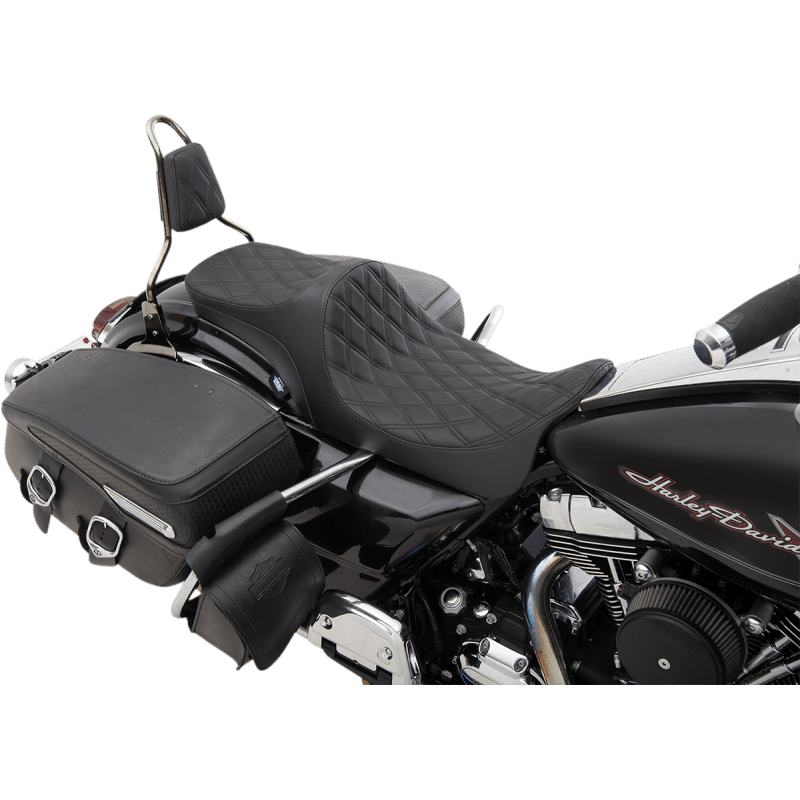 DRAG SPECIALTIES SEAT PRED III 2UP DDIABLK (0801 - 1304) - DRIVEN Canada's Powersports 0801 - 1304