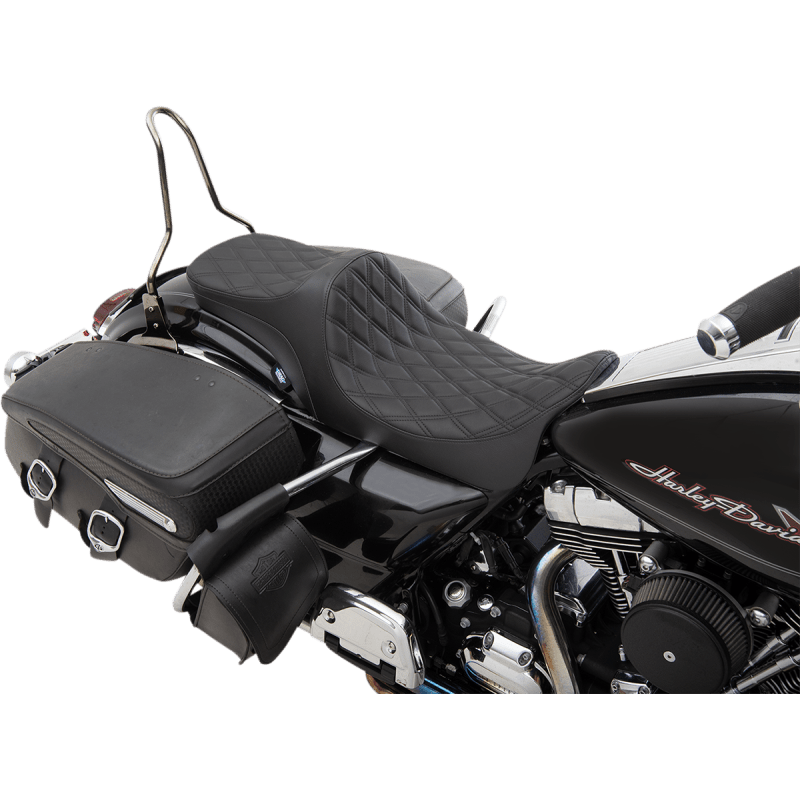 DRAG SPECIALTIES SEAT PRED III 2UP DDIABLK (0801 - 1304) - DRIVEN Canada's Powersports 0801 - 1304