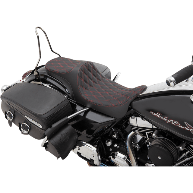 DRAG SPECIALTIES SEAT PRED III 2UP DDIARED (0801 - 1306) - DRIVEN Canada's Powersports 0801 - 1306