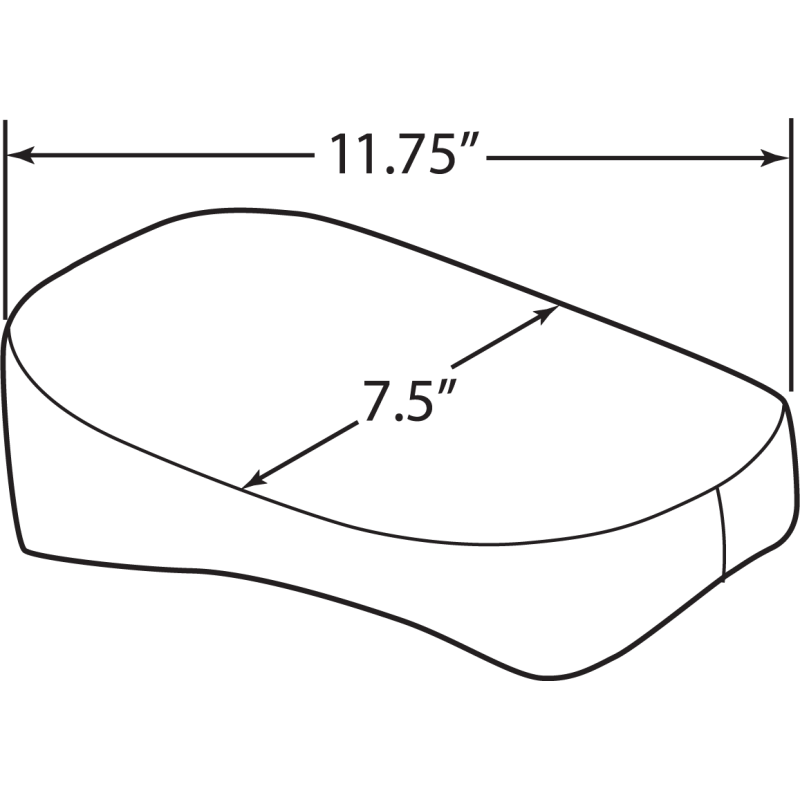 DRAG SPECIALTIES SEAT REAR SMTH SCOUT - DRIVEN Canada's Powersports 0810 - 1993