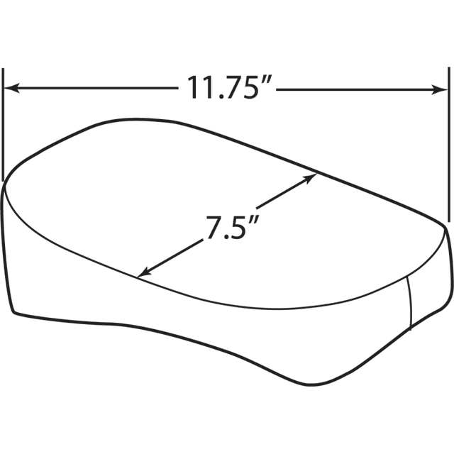 DRAG SPECIALTIES SEAT REAR SMTH SCOUT - DRIVEN Canada's Powersports 0810 - 1993