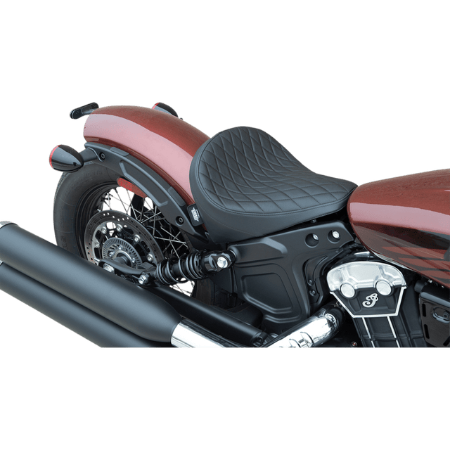 DRAG SPECIALTIES SEAT SOLO DIABLK VNYL SCT (0810 - 2257) - DRIVEN Canada's Powersports 0810 - 2257