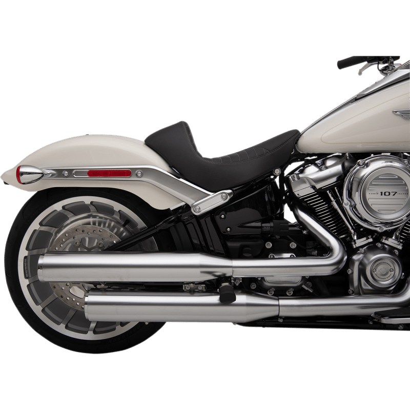 DRAG SPECIALTIES SEAT SOLO SCORP SLVR VNYL (0802 - 1186) - DRIVEN Canada's Powersports 0802 - 1186