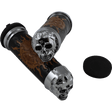 DRAG SPECIALTIES SKULL GRIPS W/PLAIN EYES (PR) (DS - 243255) - DRIVEN Canada's Powersports DS - 243255