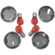 DRAG SPECIALTIES SMOKE LENSES KIT F/DEUCE T/S LIGHTS (4) (2020 - 0392) - DRIVEN Canada's Powersports 2020 - 0392